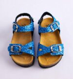 BABY SANDAL - GLITTER.BLUE - Image 4