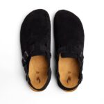 CALIDA-SANDAL - BLACK-SUEDE - Image 3