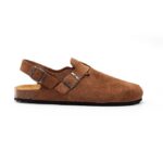 CALIDA-SANDAL - BROWN-SUEDE