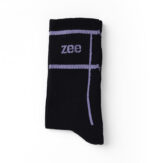 ZEE-SOCKS - BLK*PURP