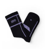 ZEE-SOCKS - BLK*PURP - Image 2