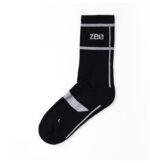 ZEE-SOCKS - BLK*WHT - Image 3