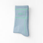ZEE-SOCKS - LBLU*GRN